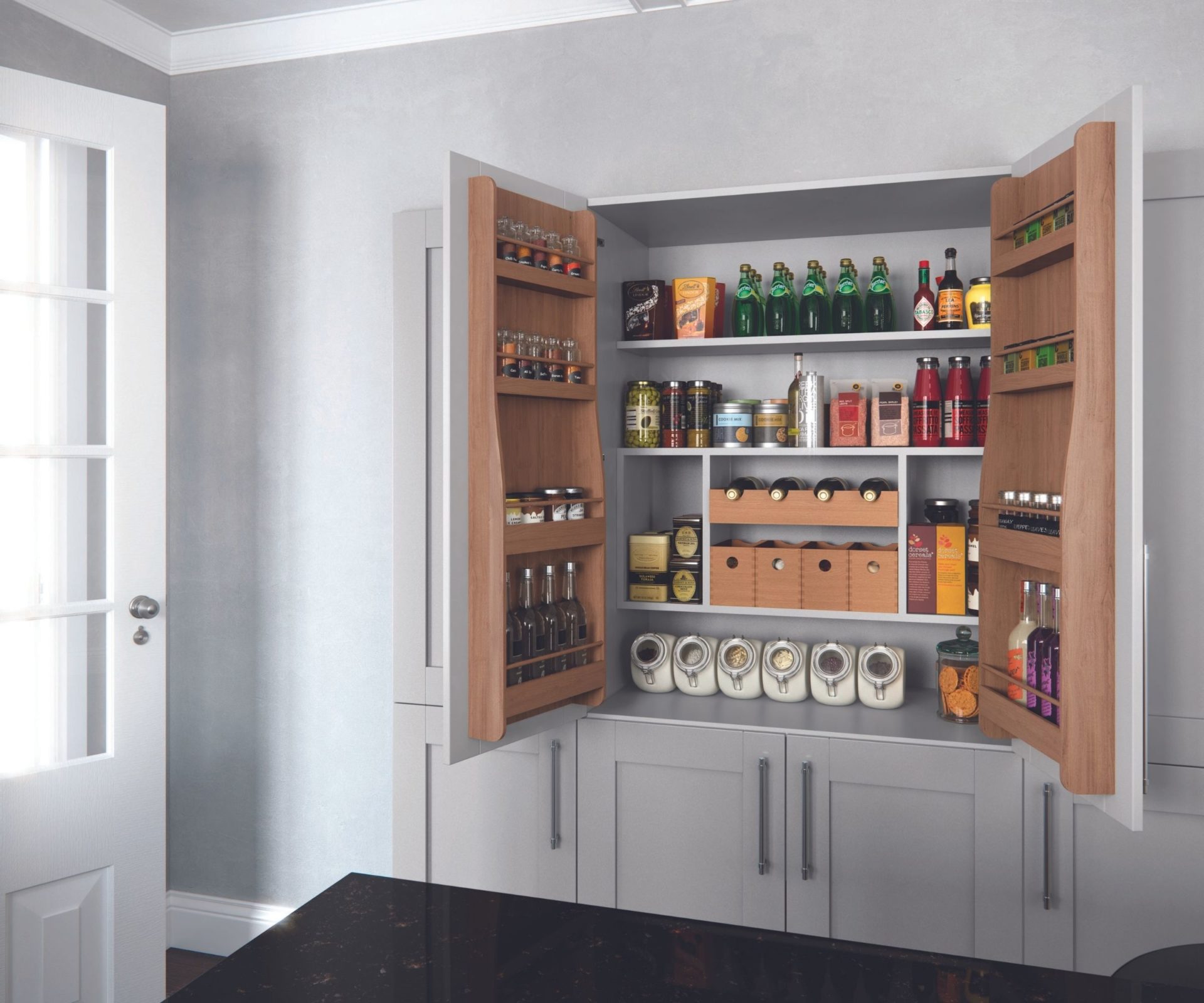 Traditional Pantry Unit